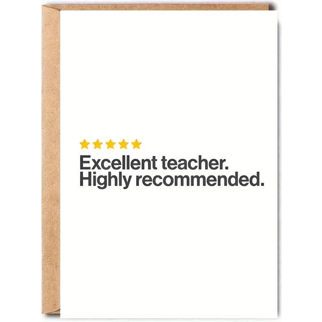 TEMU Funny, Humorous Thank You Cards For Teachers, Thank You Cards For Teachers, Teacher Appreciation Weeks, Cards With Envelopes