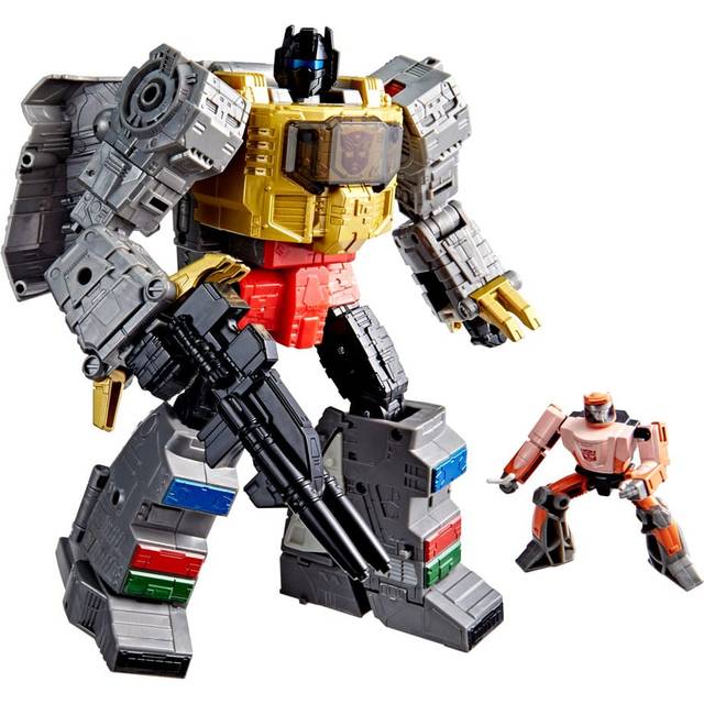 Hasbro Transformers Toys Studio Series The Transformers: The Movie Dinobot Grimlock 8.5 Action Figure, 8+