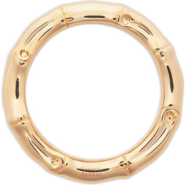 Vanessa Baroni - Bamboo bangle - women - Brass - One Size - Gold