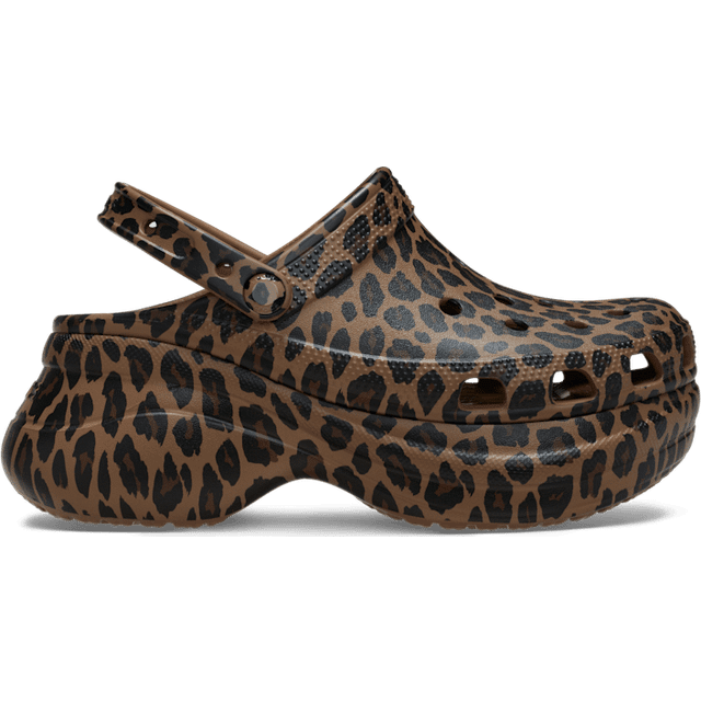 Crocs | Women | Bae Animal | Clogs | Sepia / Leopard | 5 - Sepia/Leopard