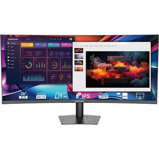 Cepter Pulse Pro 38" UWQHD+ skärm