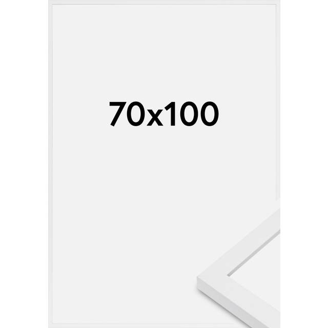 Ram Modern Akrylglas Vit 70x100 cm