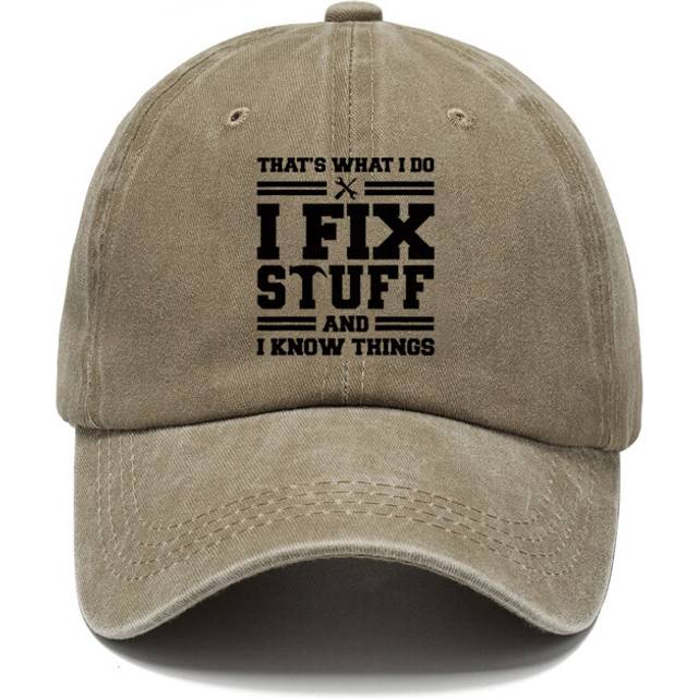 (Khaki) Vintage Baseball Cap for Men, Birthday Gifts for Mens, Cool Unusual Stuffs Meaningful for Christmas Valentines