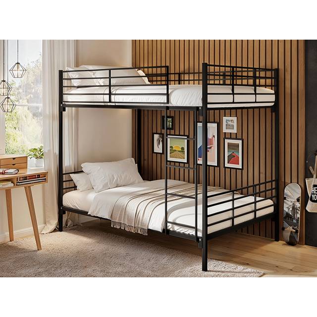 Flair Metayal Small Double Bunk Black Metal