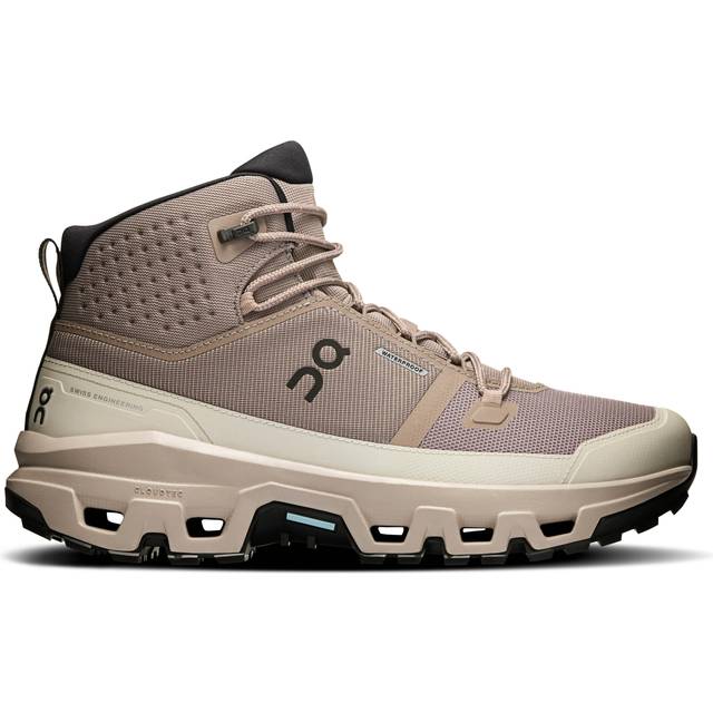 On - Cloudrock Mid WP - Walking boots size 8, brown/sand