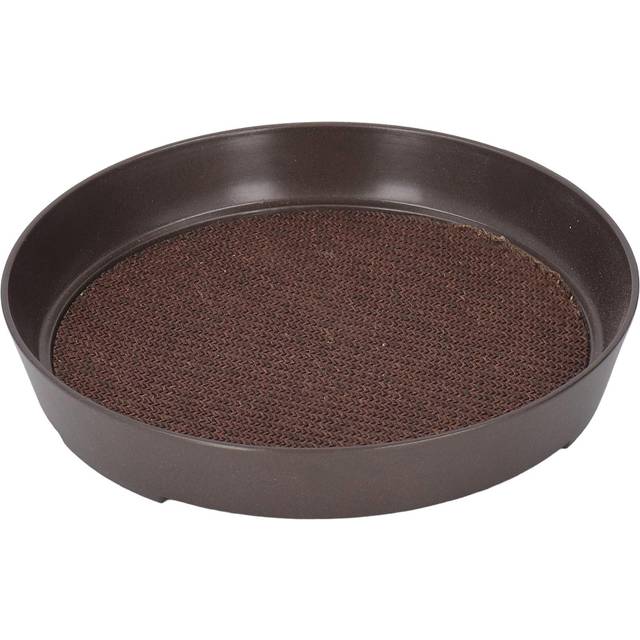 Small Tea Tray Simple Round Alloy Decorative Tea Serving Tray for Home Patio Porch Deck