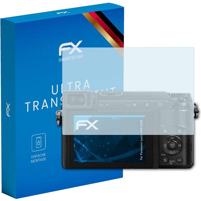 Atfolix 3x Screen Protector For Panasonic Lumix Dmc-gx85 Clear