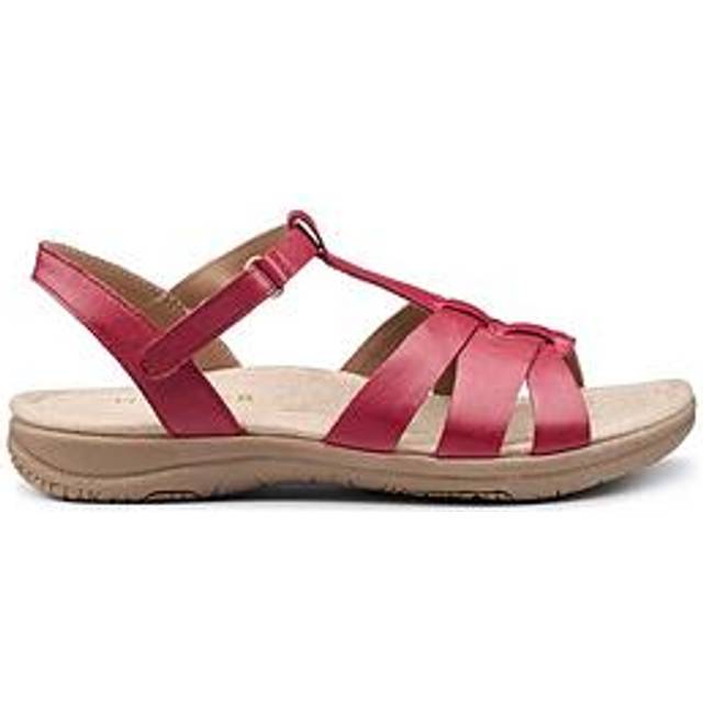 Hotter Rainer Womens Sandals Colour: Red, Size: 6.5