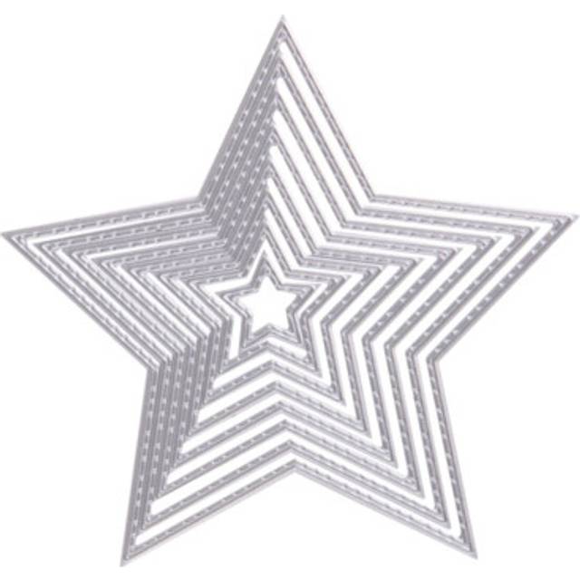 Stars metal diy cutting dies stencil scrapbook card album paper embossing craft