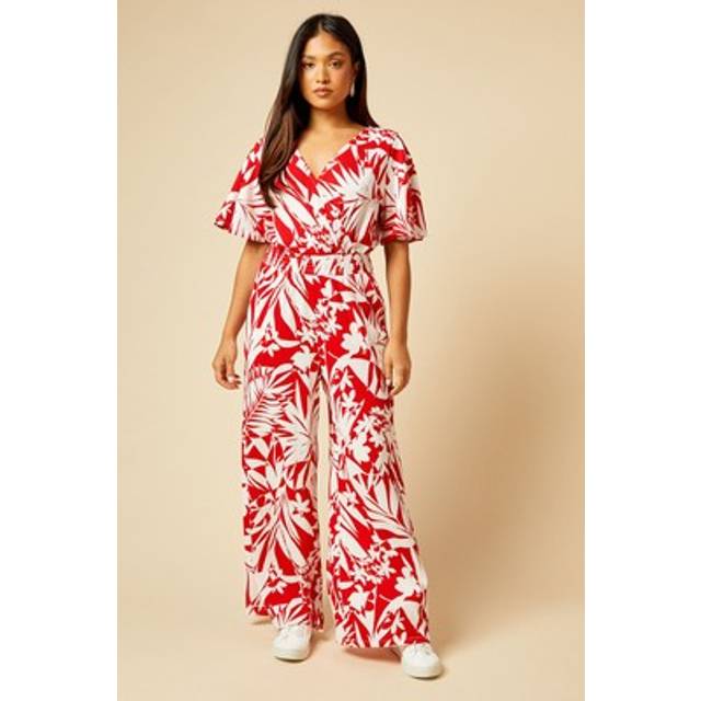 Dorothy perkins red jumpsuit womens casual jumpsuits