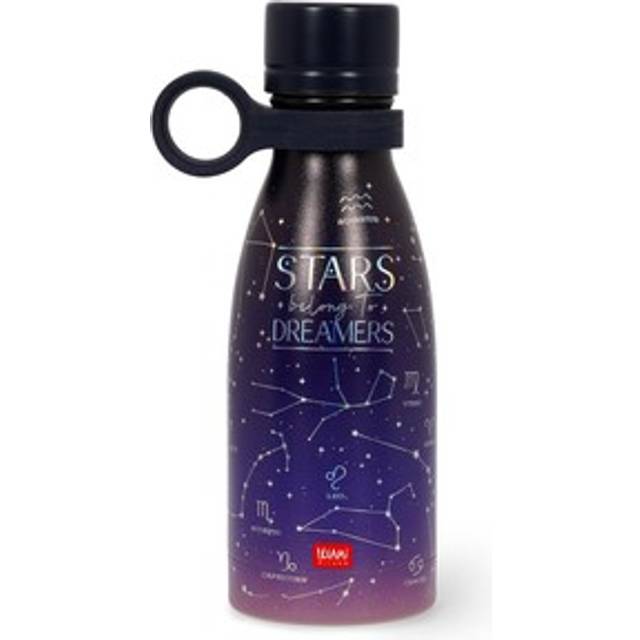 Legami Insulated Water Bottle, Blue, Mini