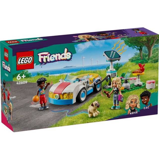 LEGO Friends 42609 Electric Car and Charger In Multi