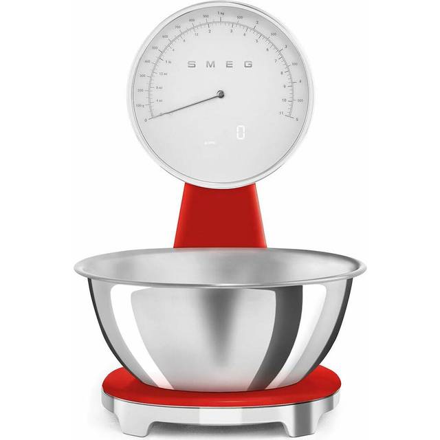 Smeg KSF01RDWW Kitchen Scales - Red