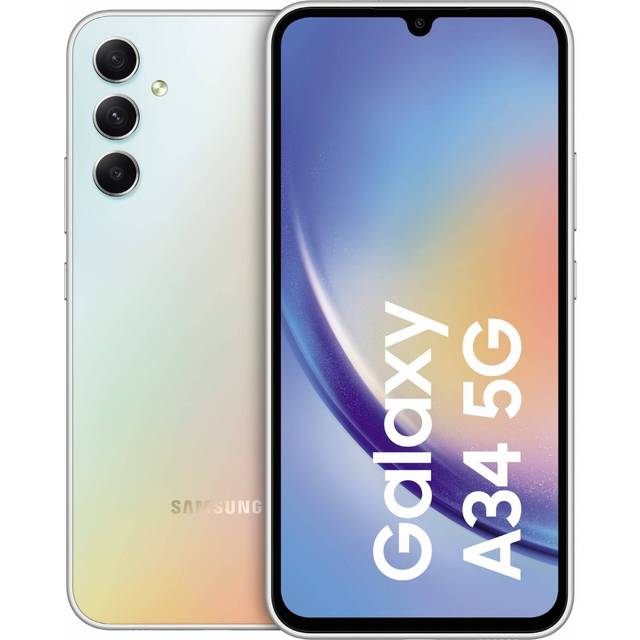 Samsung Galaxy A34 A346B 5G 128GB Dual - Silver