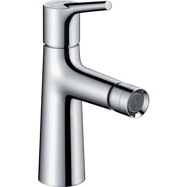 hansgrohe Talis S Single Lever Bidet Mixer with Pop-up Waste - 72200000 Large Image
