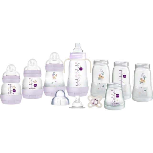 MAM Easy Start Anti-Colic Baby Bottle Set Small- Lilac, Lilac
