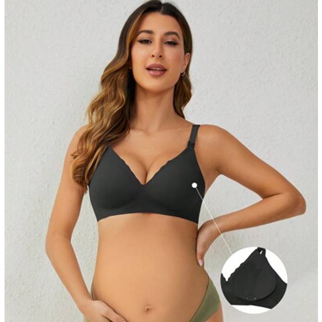 SHEIN Maternity Seamless Nursing Bra (Jelly Style) For Mother