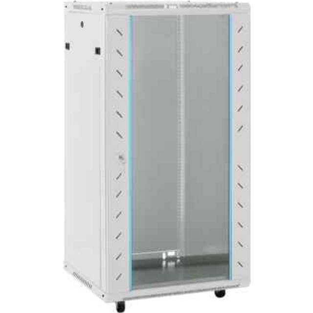 vidaXL 22U Network Cabinet with Swivel Feet 19" IP20 60x60x120 cm - Grey