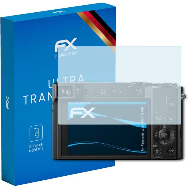Atfolix 3x Screen Protector For Panasonic Lumix Dmc-tz100 Clear