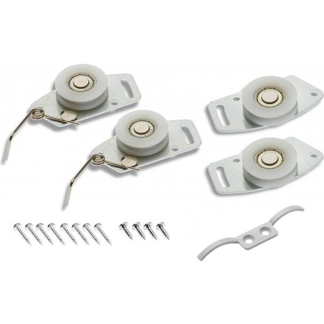 Mito plus wardrobe sliding door system replacement wheels set only