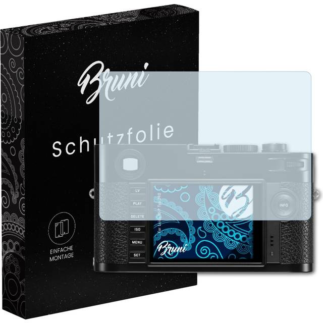 Bruni 2x protective film for leica m-p typ 240 screen protector