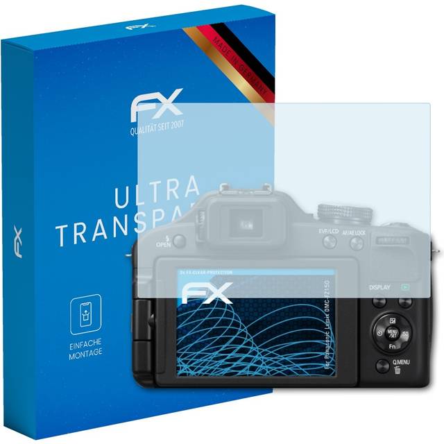 Atfolix 3x Screen Protector For Panasonic Lumix Dmc-fz150 Clear