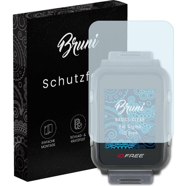 Bruni 2x Protective Film For Sigma Id Free Screen Protector Screen Protection