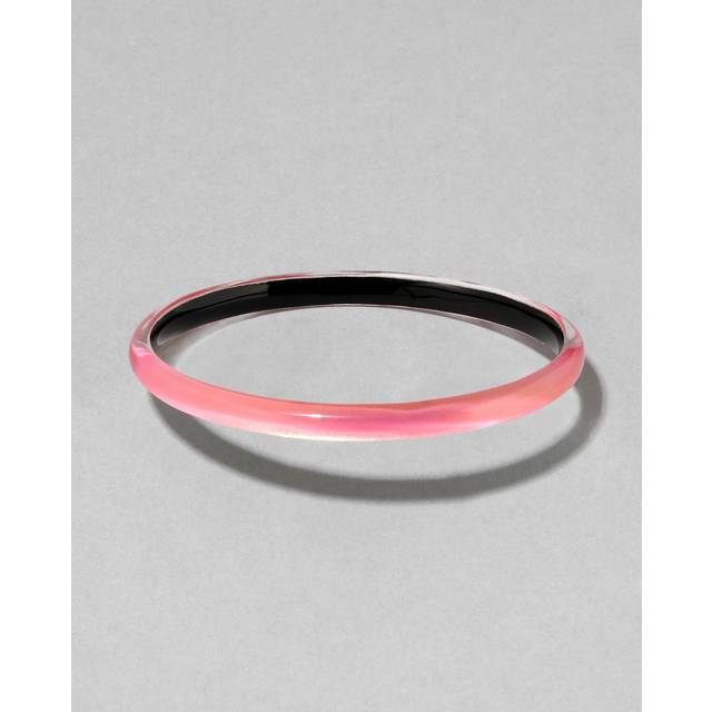 Alexis Bittar Luminous Lucite Super Skinny Bangle Bracelet- in Sweet Melon | Statement Jewelry from Alexis Bittar (One Size)