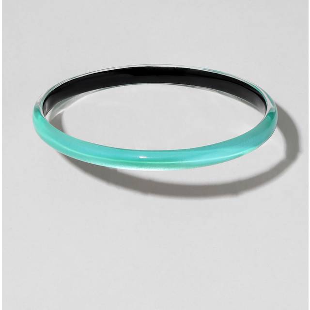 Alexis Bittar Luminous Lucite Super Skinny Bangle Bracelet- in Mediterranean Opal | Statement Jewelry from Alexis Bittar (One Size)