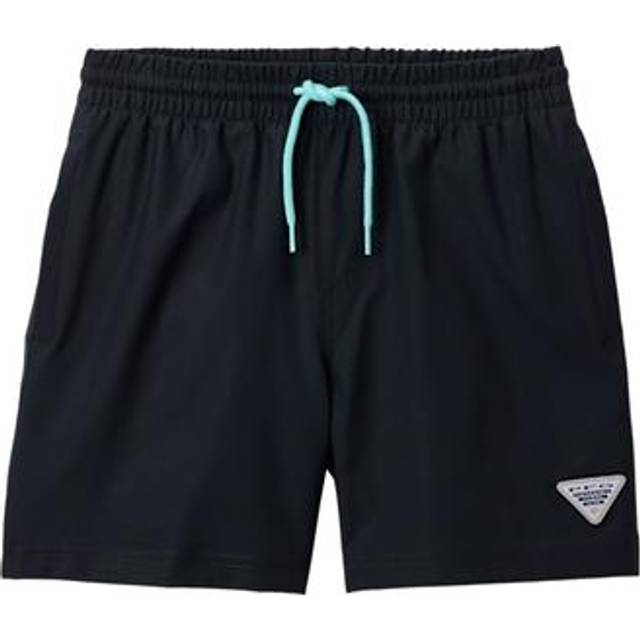 Columbia Boys' PFG Rambler Water Shorts- - Black (L)