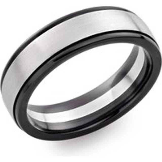 Platinum and Zirconium 6mm Men’s Wedding Ring