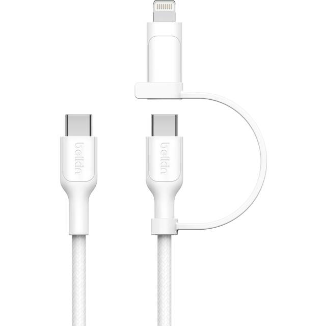 Belkin 2-in-1 Usb-c And Lightning Cable 1.5m Usb C Usb C/lightning Vit