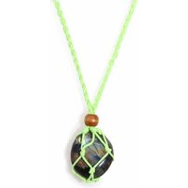 Gemstone Necklace Cord - Green