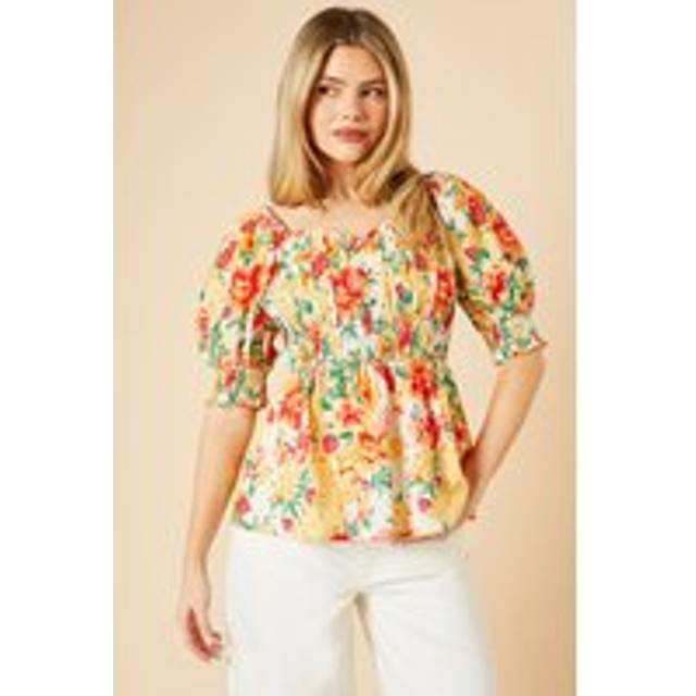 Dorothy perkins floral top womens casual tops