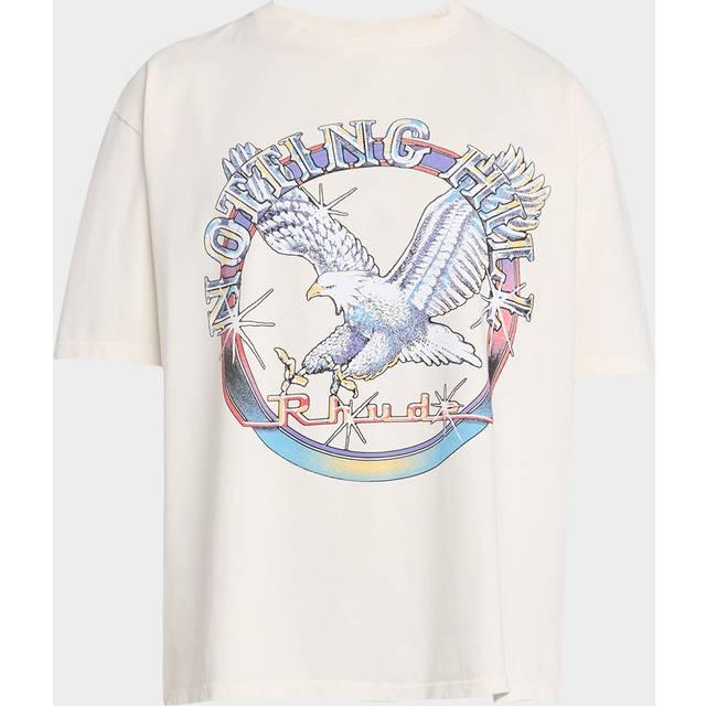 Rhude Off-White 'Notting Hill' Eagle T-shirt - VINTAGE WHITE - M