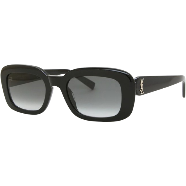 Saint Laurent SL M130 002, RECTANGLE Sunglasses, FEMALE, available with prescription - Black