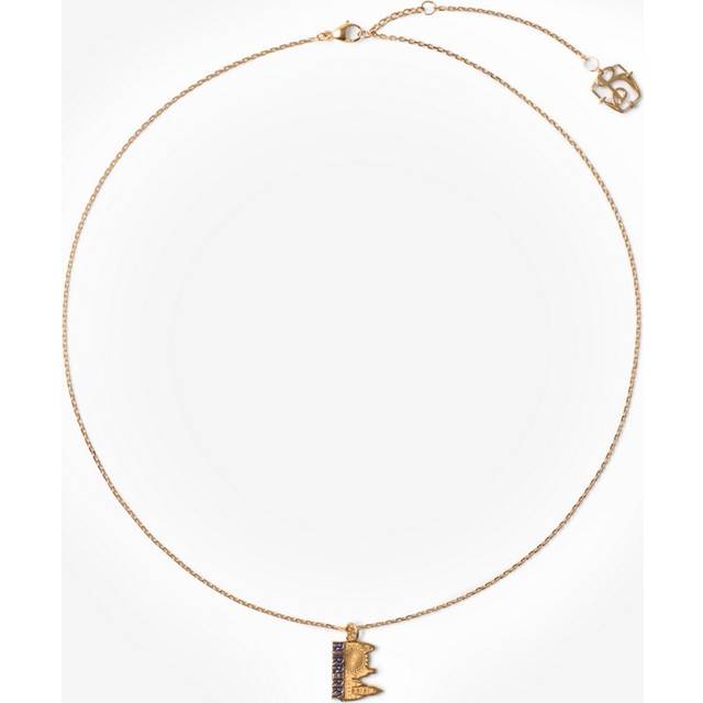 Burberry London Skyline Charm Necklace - Gold/Multicolour - One Size