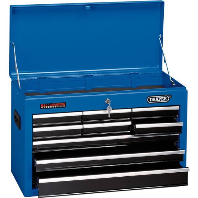 Draper 14910 Tool Chest, 9 Drawer, 26", Blue
