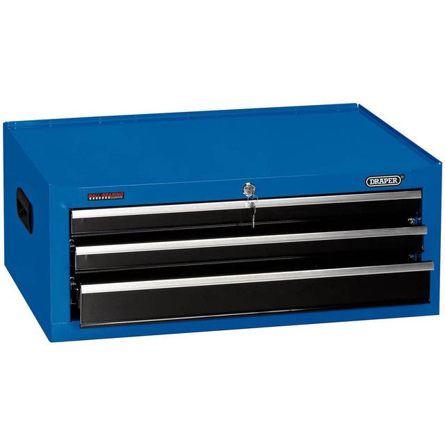 Draper Intermediate Tool Chest, 3 Drawer, 26", Blue