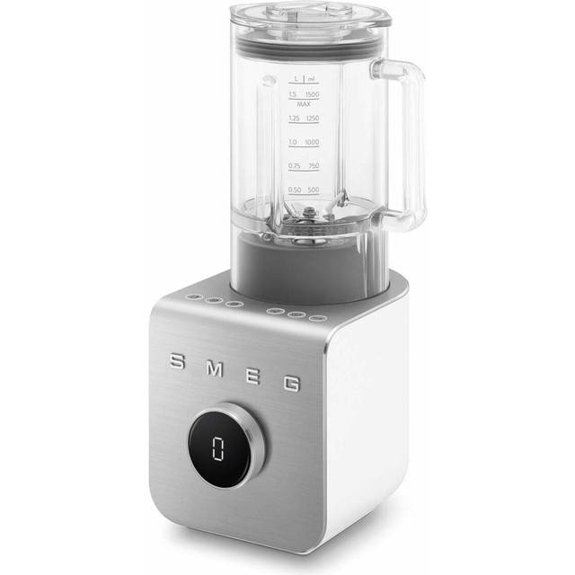 Smeg - BLC01 High Performance Blender 1.5L - weiß/matt/BxHxT 16,8x42,1x22,5cm - white (42.1 x 16.8 x 22.5cm)