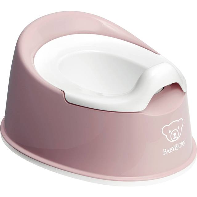 BabyBjörn Smart Potta Blekrosa/Vit