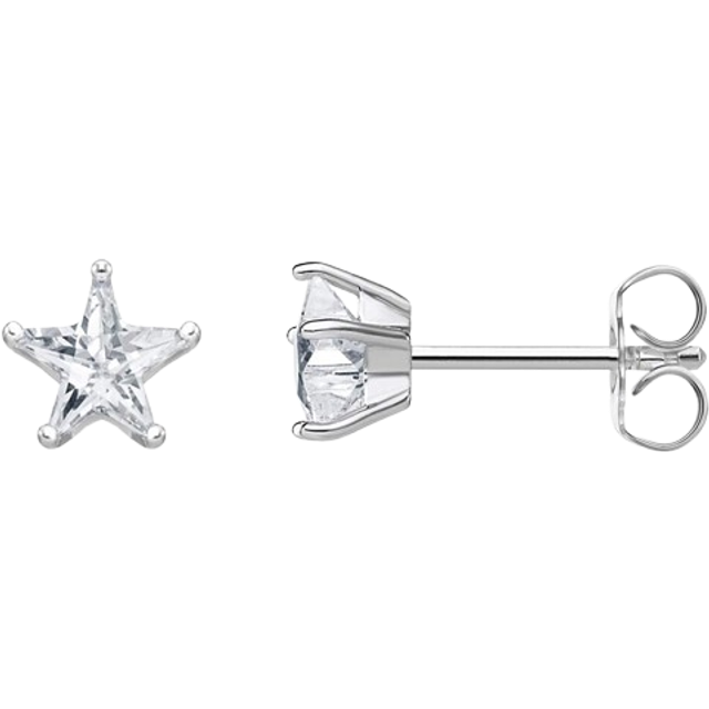 Thomas Sabo Women Silver Stud Earrings H2079-051-14