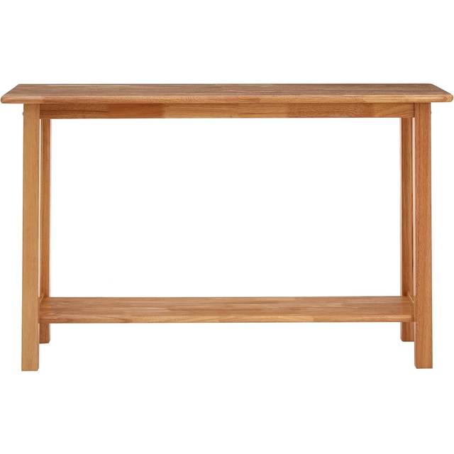 Interiors by Premier Contemporary Rectangular Console Table, Natural Wood Console Table, Modern Wood Hallway Console Table