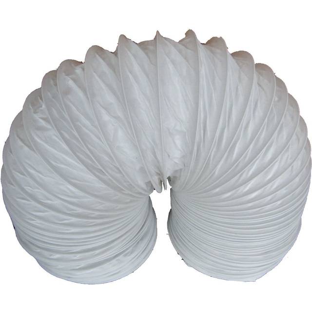 Tumble dryer hose universal flexible pvc plastic vent hose (4"/102mm x 1m)