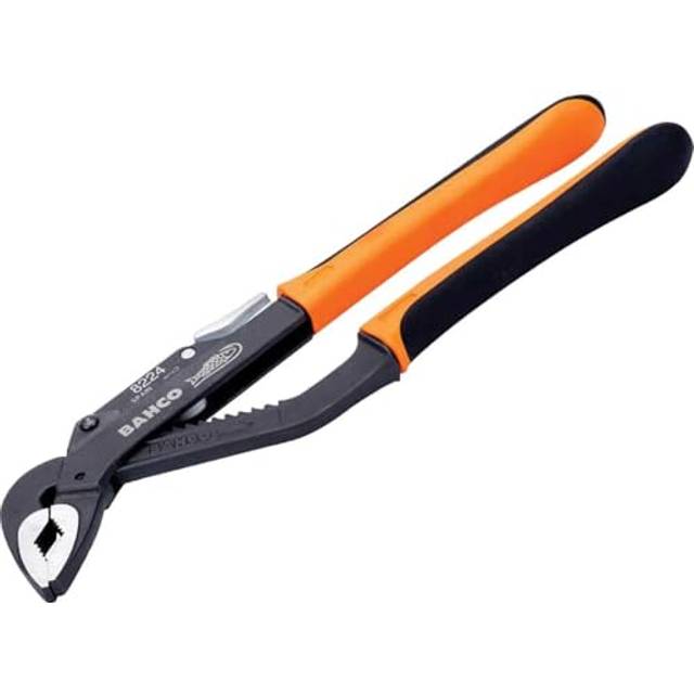 Bahco - 8224 ergo™ Slip Joint Pliers with Dual-Component Handles and Phosphate Finish, 250 mm