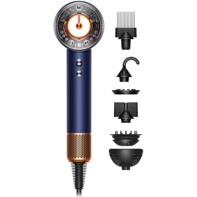 Dyson Supersonic Nural™ hårfön - Curly+Coily (Prussian blue / Rich copper)