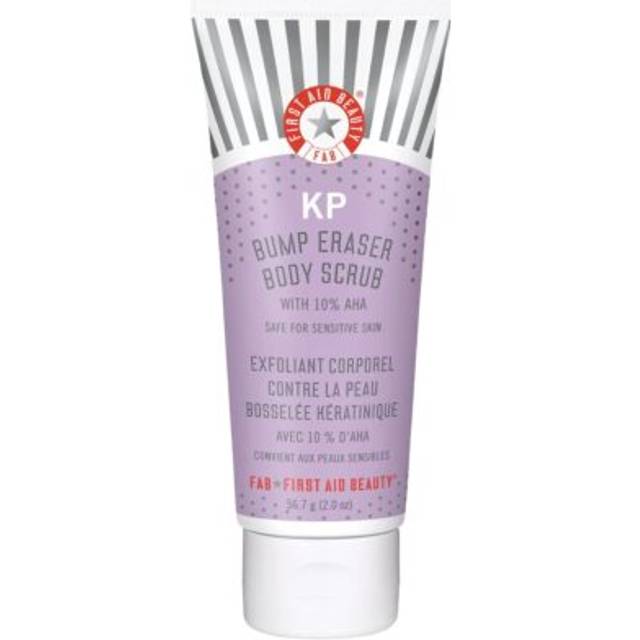First aid beauty kp bump eraser body scrub, exfoliant for keratosis pilaris wit