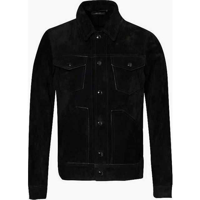 TOM FORD TF Lthr Cshmr - Black