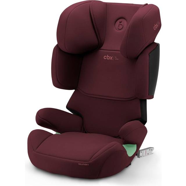 CBX by CYBEX Bilbarnstol Solution X i-Fix, För bilar med eller utan ISOFIX, För barn mellan 3 och 12 år (100-150 cm) och mellan 15-50 kg, Rumba Red