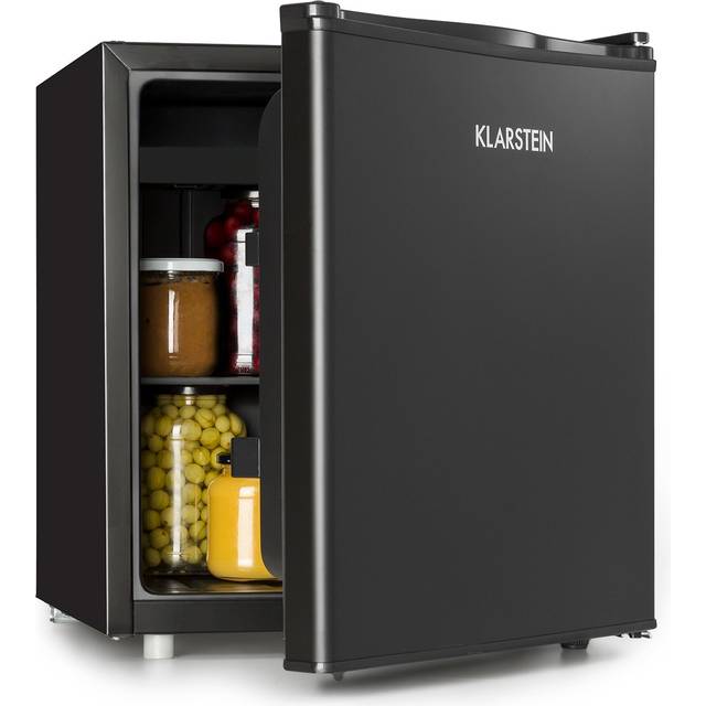 Klarstein - Mini Fridge for Bedrooms, Food, Drinks, Skincare, Beverages & Beer Fridge Cooler, Manual Defrost, Ice Cube Tray, Quiet & Small Fridge for